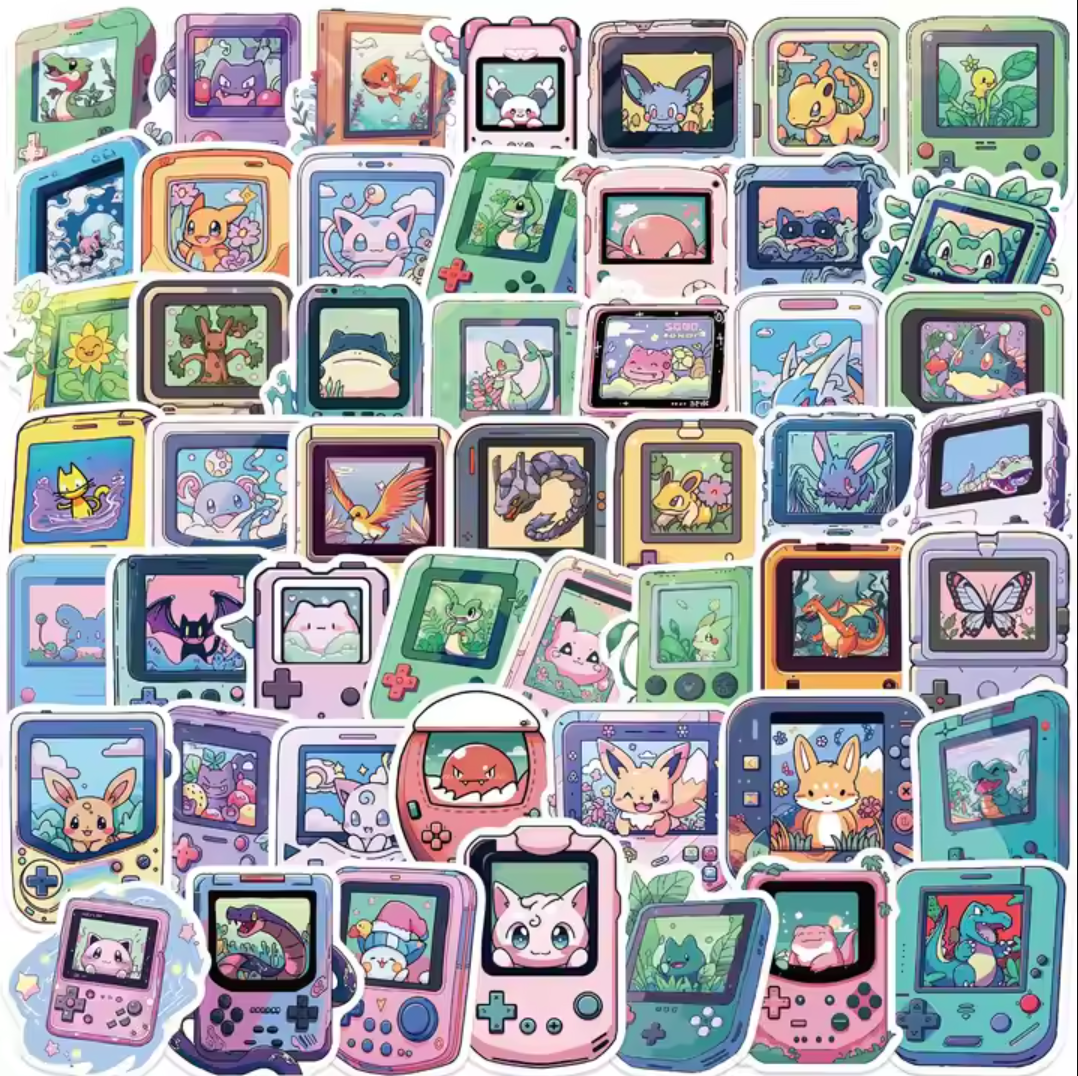 Pokemon Set 50pcs Stickers