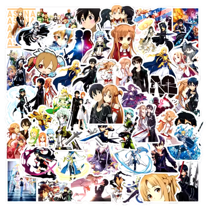 Sword Art Online Set 50pcs Stickers