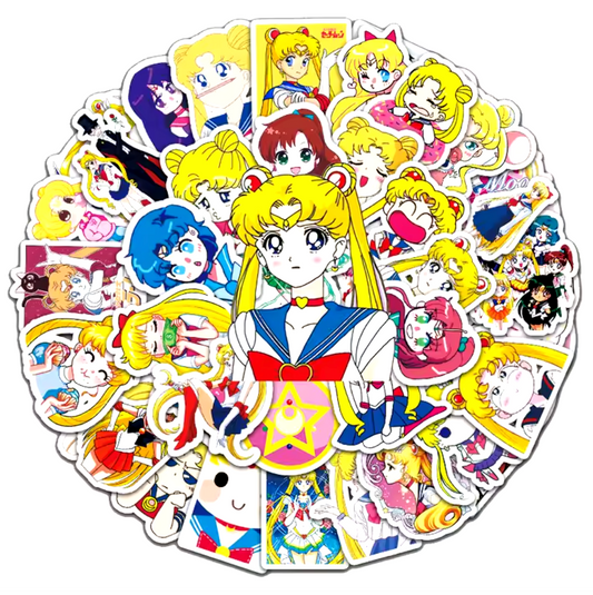 Sailor Moon Set 50pcs Stickers