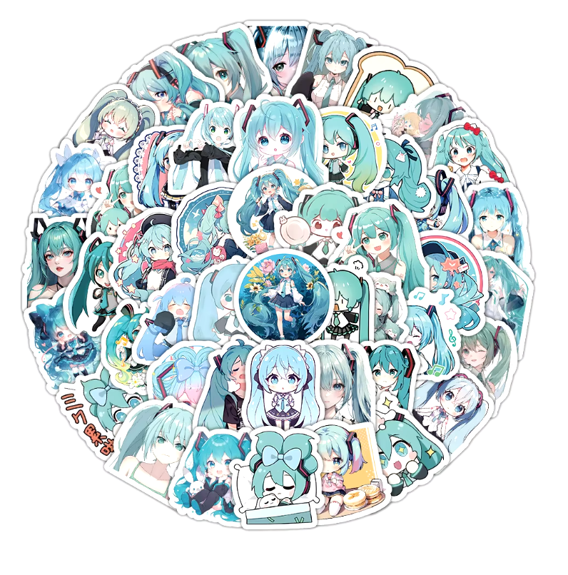 Hatsune Miku Set 100pcs Stickers