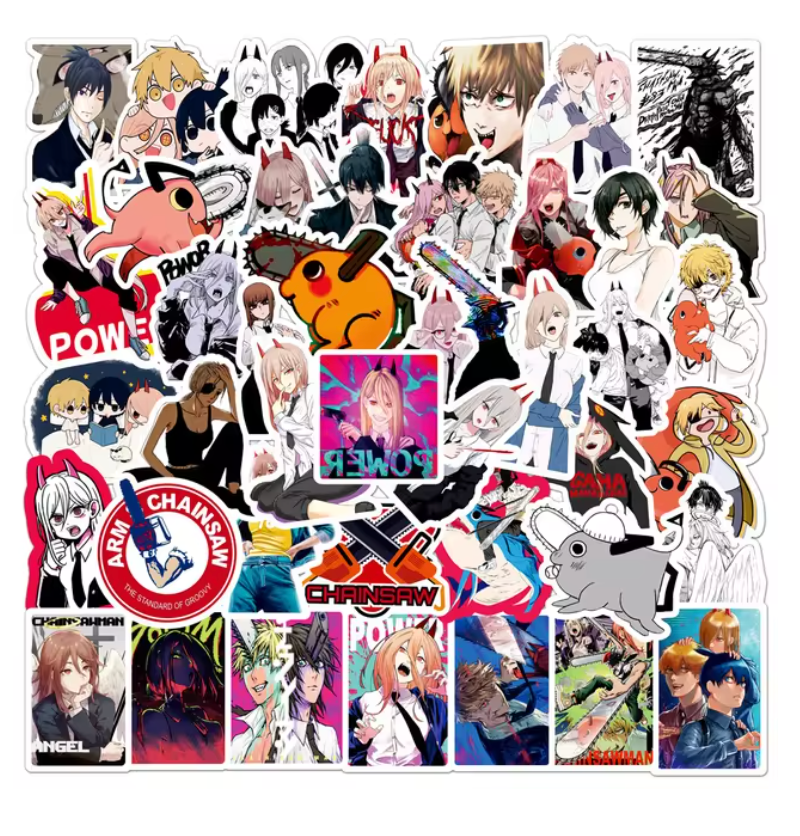 Chainsaw Man Set 100pcs Stickers