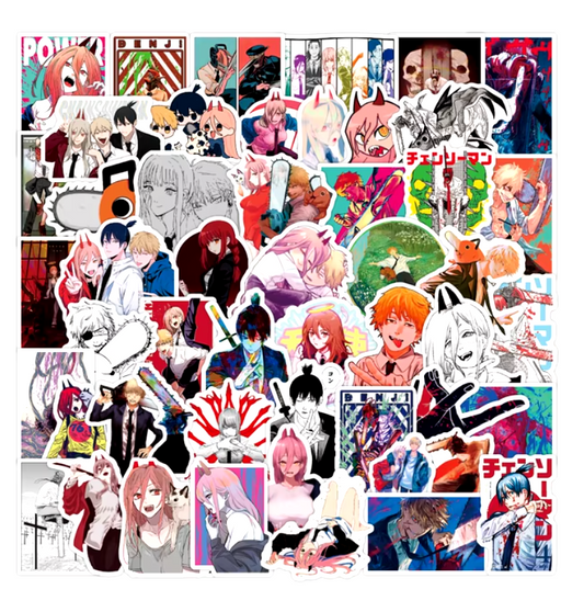 Chainsaw Man Set 50pcs Stickers