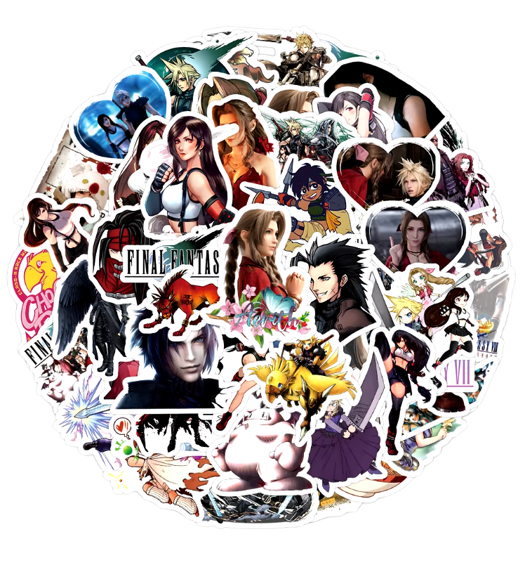 Final Fantasy Set 50pcs Stickers