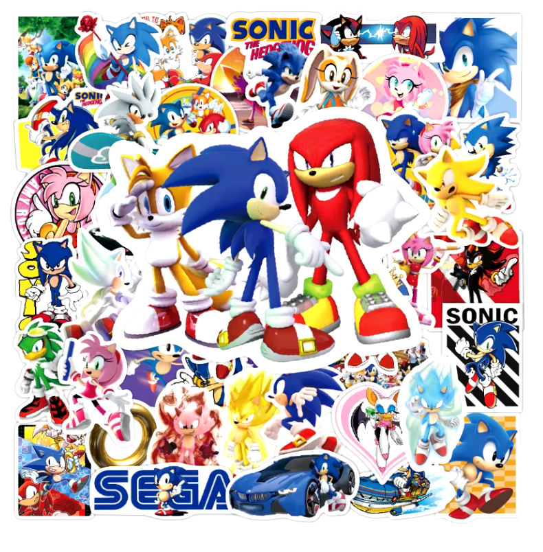 Sonic Set 50pcs Stickers