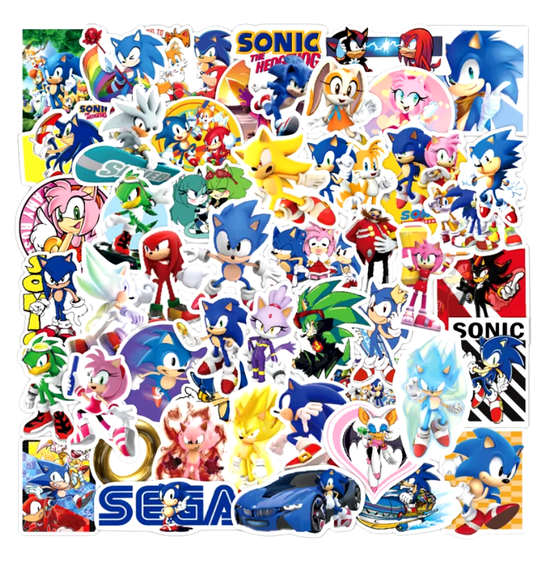 Sonic Set 50pcs Stickers