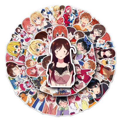 Rent a Girlfriend Set 50pcs Stickers