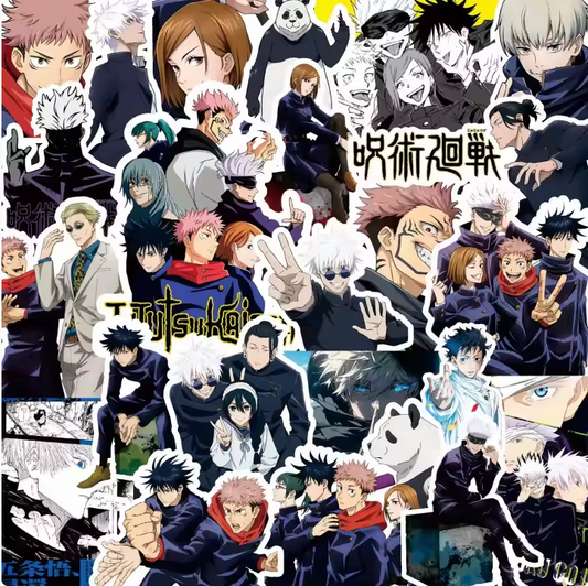 Jujutsu Kaisen Set 50pcs Stickers