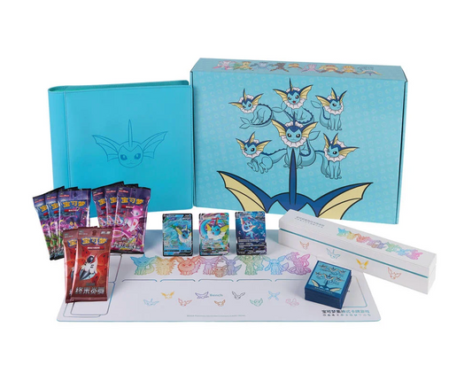 PRE ORDER - Pokemon Vaporeon Gift Box Display Card Box Sealed