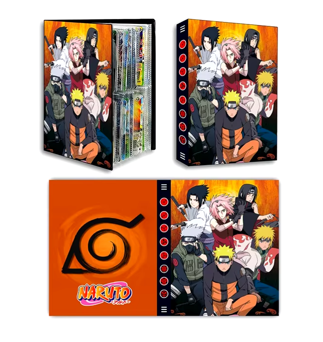 PRE ORDER - Album Porta Carte Naruto - 4 Pockets