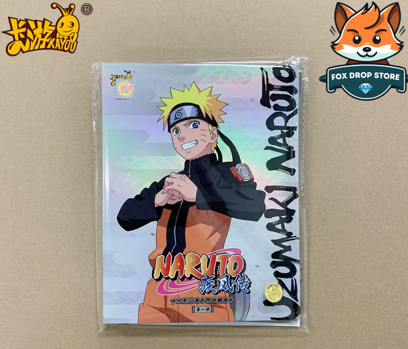 PRE ORDER - Album Porta Carte Naruto Kayou - 4 Pockets