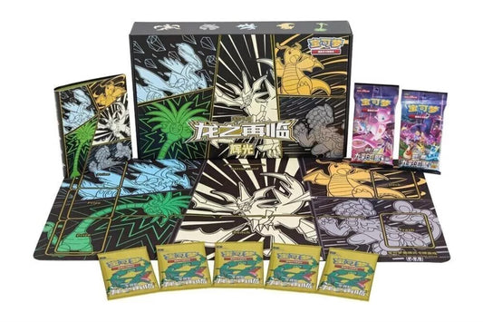 PRE ORDER - Pokemon Return of the Dragon Gift Box Ultra Necrozma Simplified Chinese Display Card Box Sealed