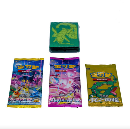 PRE ORDER - Pokemon Sleeves Set Return of the Dragon Rayquaza Simplified Chinese Display Card Box Sealed