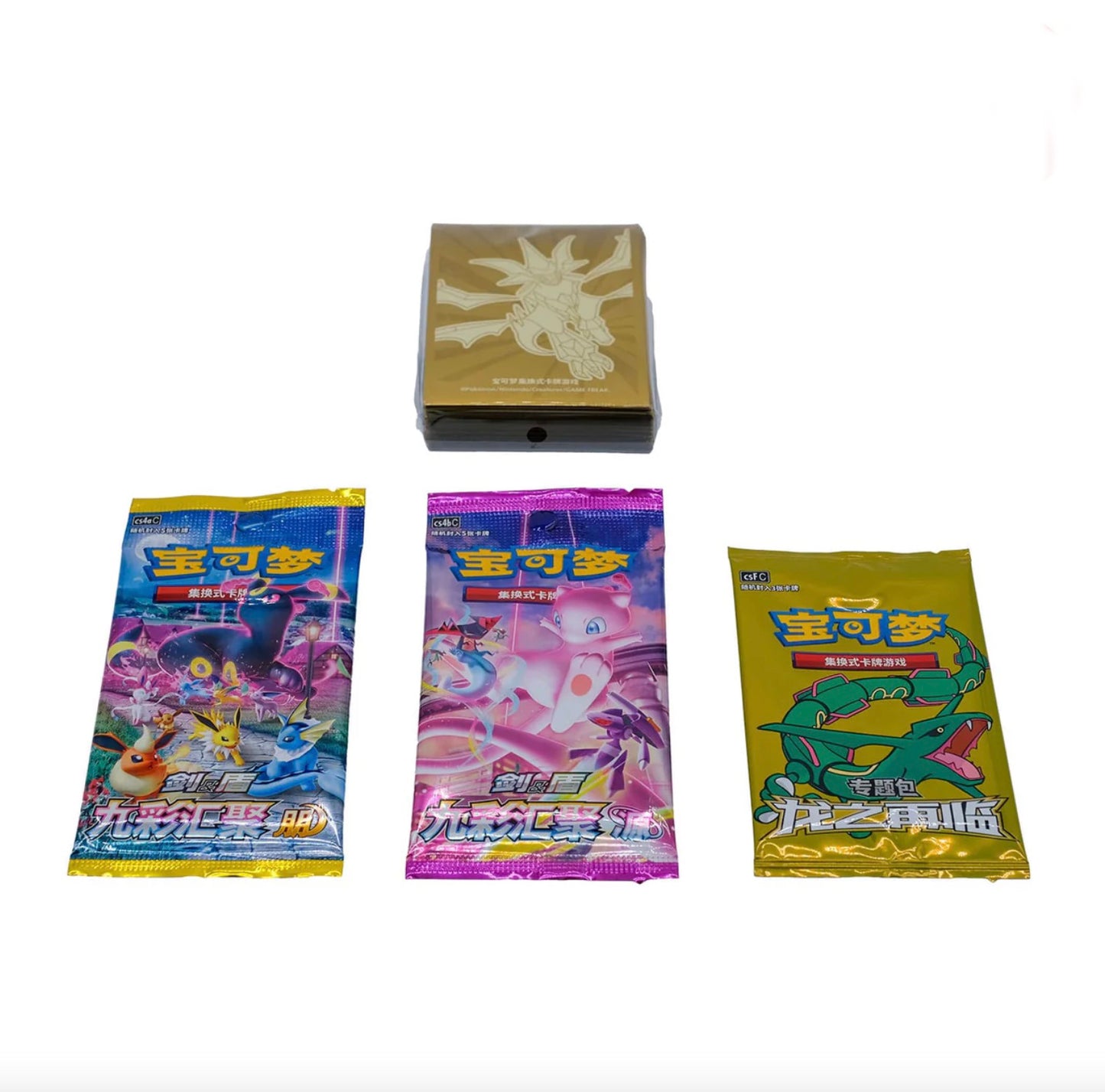 PRE ORDER - Pokemon Sleeves Set Return of the Dragon: Ultra Necrozma Simplified Chinese Display Card Box Sealed