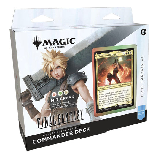 PRE ORDER - MTG Final Fantasy Collector's Commander 1 Deck Display Card Box Sealed Magic The Gathering ENG