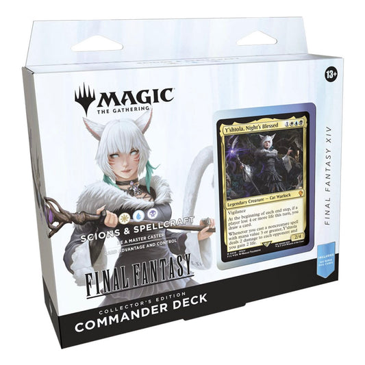 PRE ORDER - MTG Final Fantasy Collector's Commander 1 Deck Display Card Box Sealed Magic The Gathering ENG