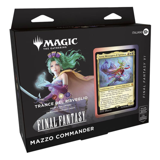 PRE ORDER - MTG Final Fantasy Commander 1 Deck Display Display Card Box Sealed Magic The Gathering ITA