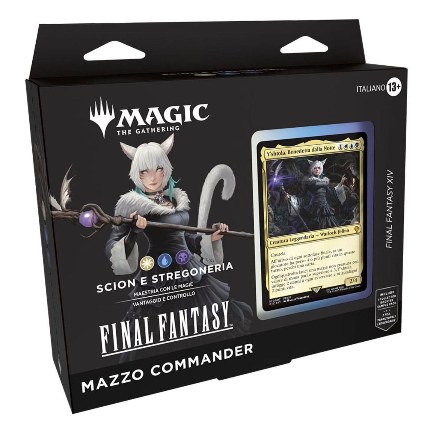 PRE ORDER - MTG Final Fantasy Commander 1 Deck Display Display Card Box Sealed Magic The Gathering ITA