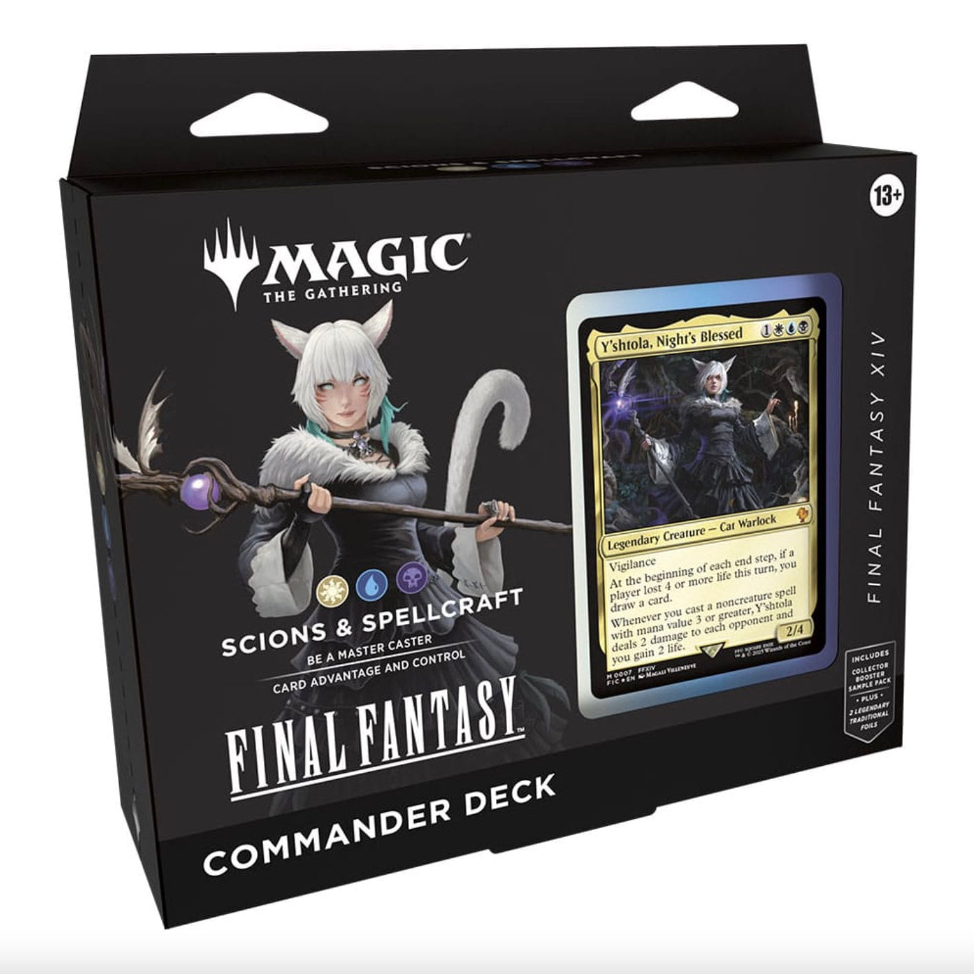 PRE ORDER - MTG Final Fantasy Commander 1 Deck Display Display Card Box Sealed Magic The Gathering ENG