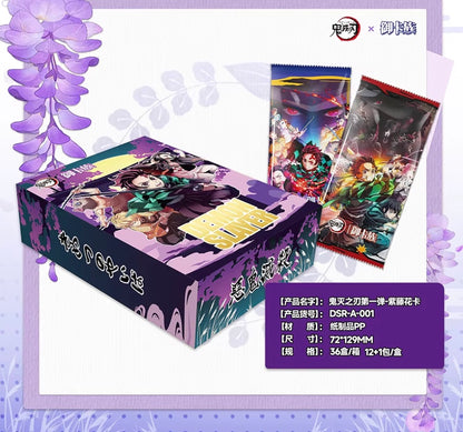PRE ORDER - Demon Slayer 10Y Purple Display Card Box Sealed