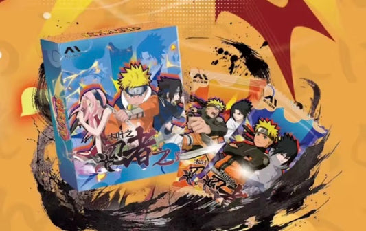 PRE ORDER - Naruto 10Y Blue Limited Edition Display Card Box Sealed