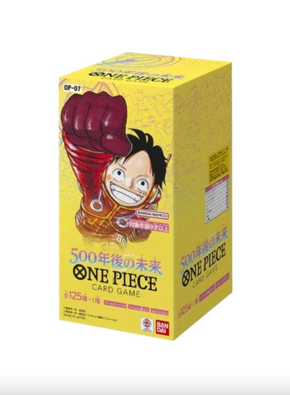 OnePiece 500 Years into the Future OP-07 JAP Booster Box Bandai Display Card Box Sealed Japanese
