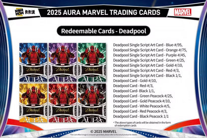 Marvel Aura Kakawow 2025 Display Card Box Sealed