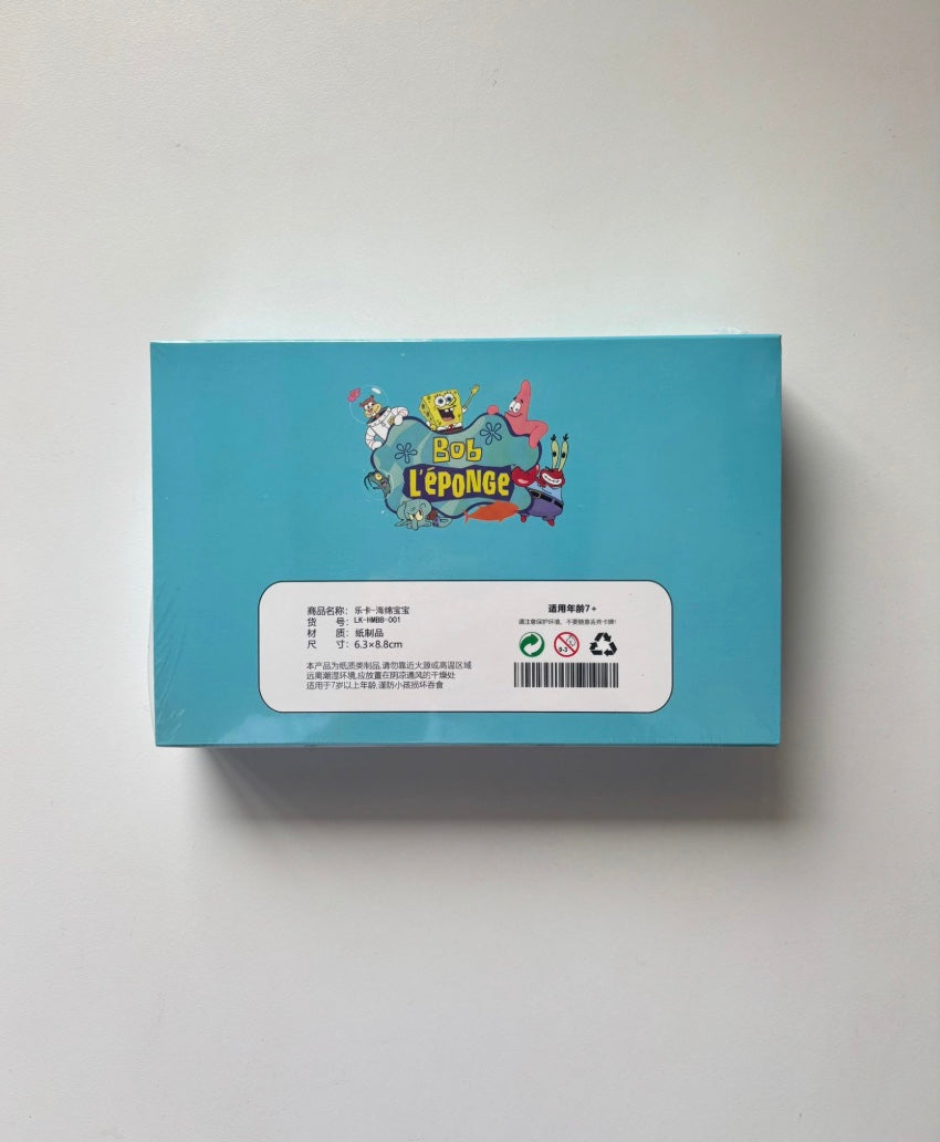 Spongebob Display Card Box Sealed