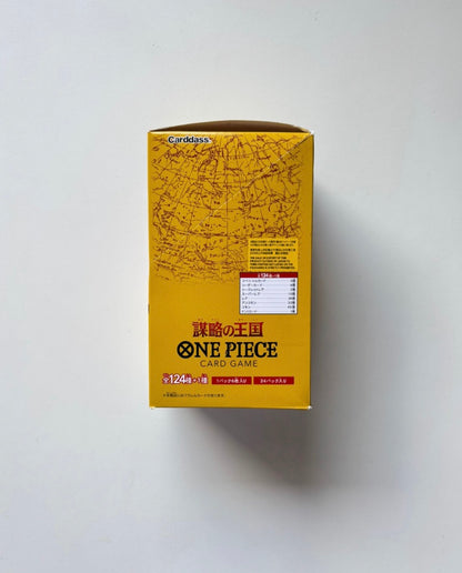 OnePiece Kingdoms of Intrigue OP-04 JAP Booster Box Bandai Display Card Box Sealed Japanese