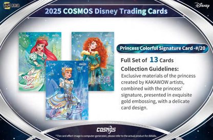 Disney Cosmos Kakawow 2025 Display Card Booster Box Sealed