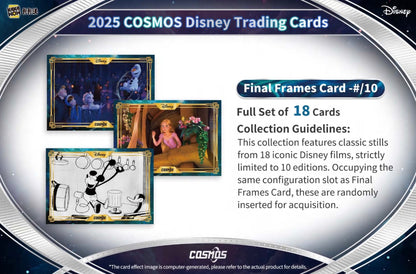 Disney Cosmos Kakawow 2025 Display Card Booster Box Sealed