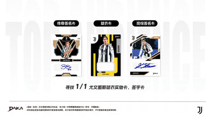 Daka Juventus Top Audience 2025 Display Card Box Sealed
