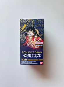 OnePiece Romance Dawn OP-01 JAP Booster Box Bandai Display Card Box Sealed Japanese