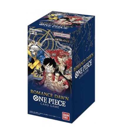 OnePiece Romance Dawn OP-01 JAP Booster Box Bandai Display Card Box Sealed Japanese
