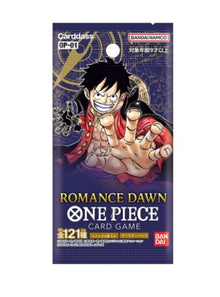 OnePiece Romance Dawn OP-01 JAP Booster Box Bandai Display Card Box Sealed Japanese