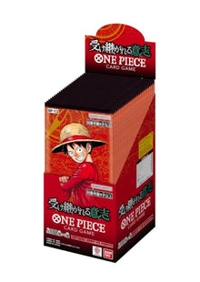 OnePiece Carrying on his Will OP-13 JAP Booster Box Bandai Display Card Box Sealed Japanese