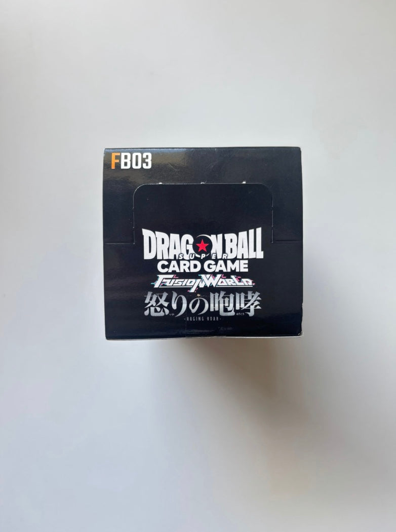 Dragon Ball Fusion World Raging Roar FB03 Bandai Japanese Display Card Box Sealed