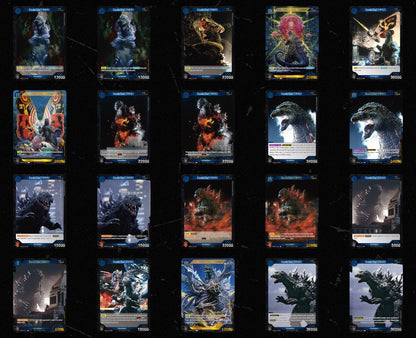 Godzilla Card Game Vol.1 Japanese First Edition Display Card Box Sealed