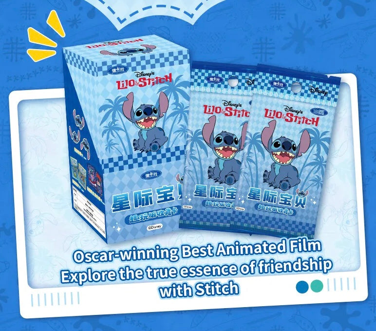 Disney Stitch Fun Edition CardFun Display Card Box Sealed