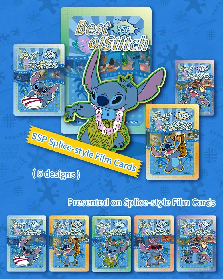 Disney Stitch Fun Edition CardFun Display Card Box Sealed