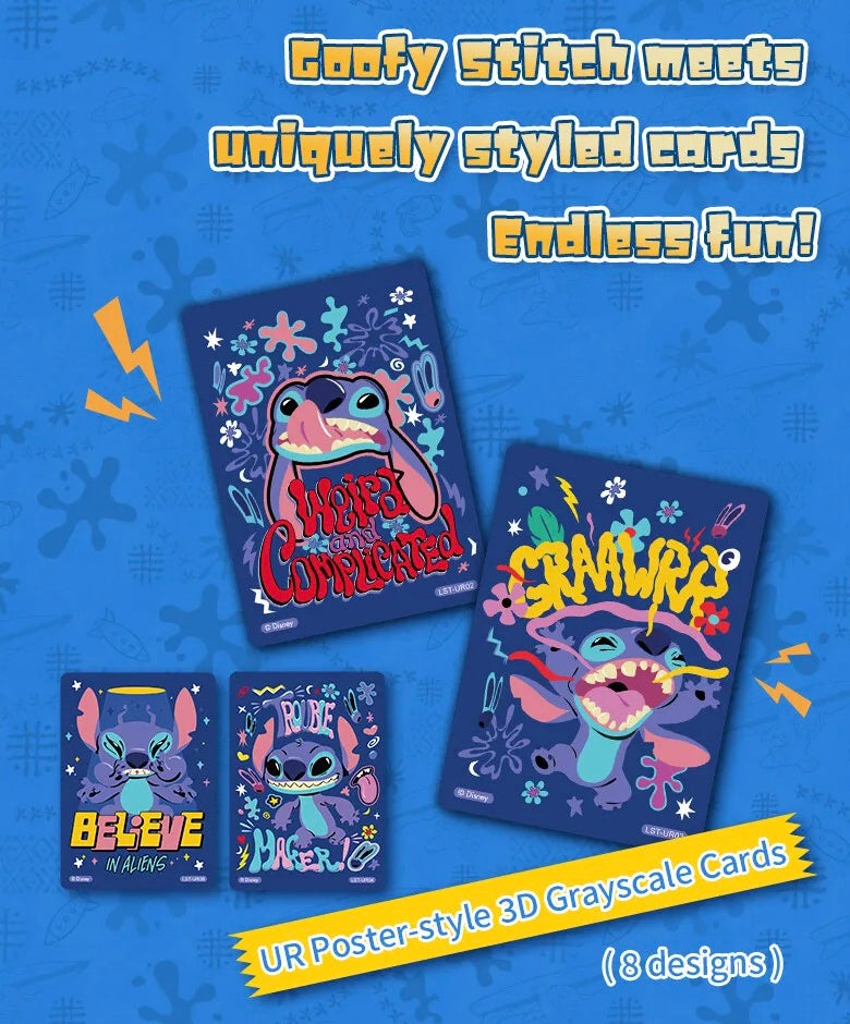 Disney Stitch Fun Edition CardFun Display Card Box Sealed