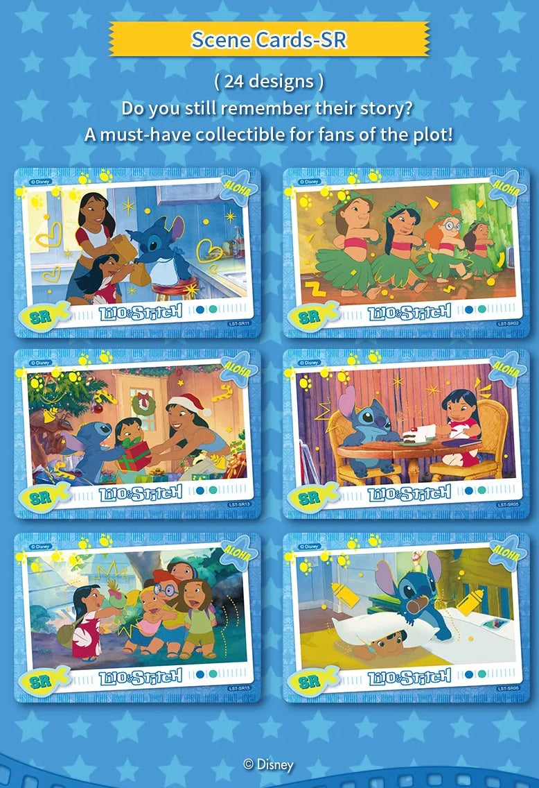 Disney Stitch Fun Edition CardFun Display Card Box Sealed