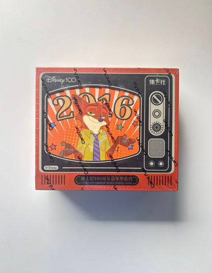 Disney 100th Carnival CardFun Display Card Box Sealed