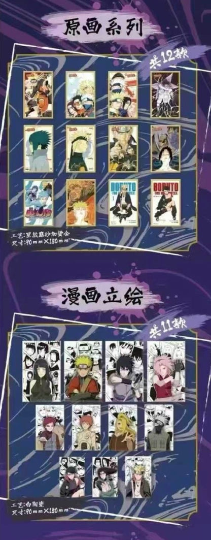 Naruto x Youth Sasuke Limited Edition Display Card Box Sealed