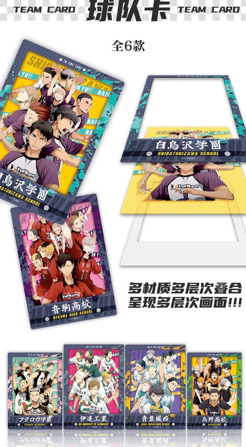 Haikyu Display Card Box Sealed