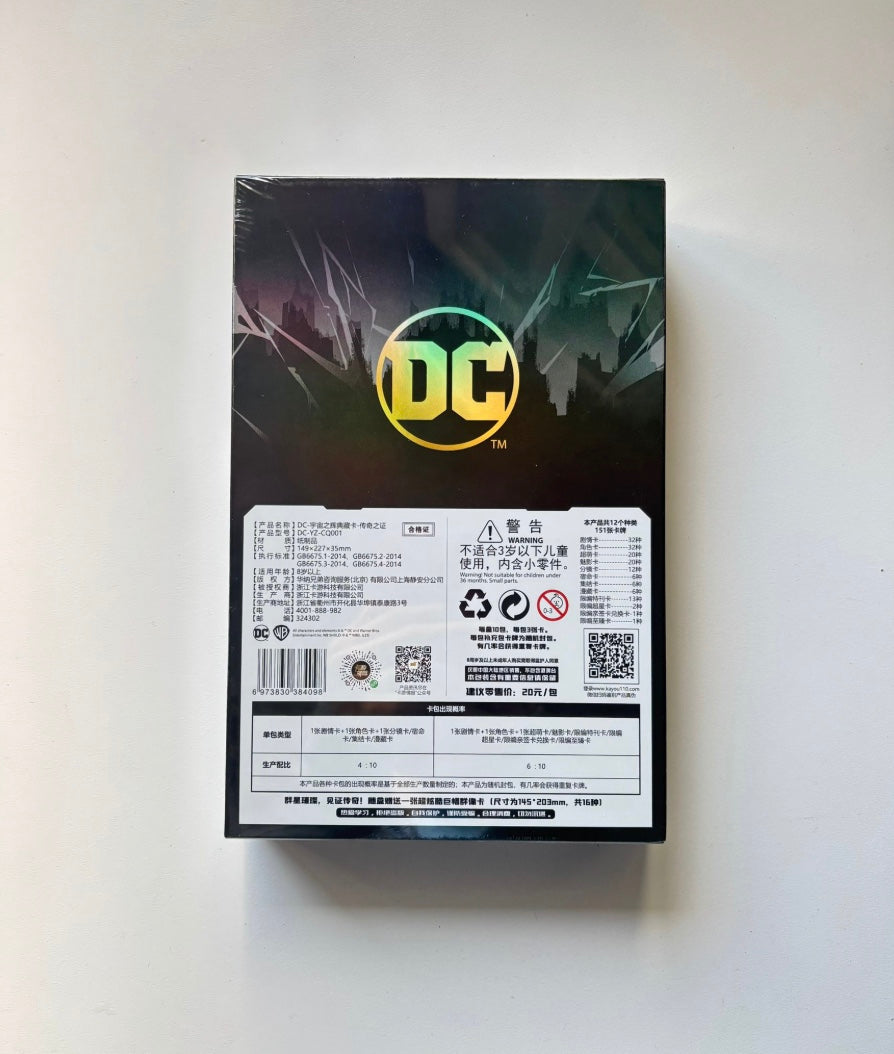 Marvel Kayou DC Wave 1 Superman Display Card Box Sealed