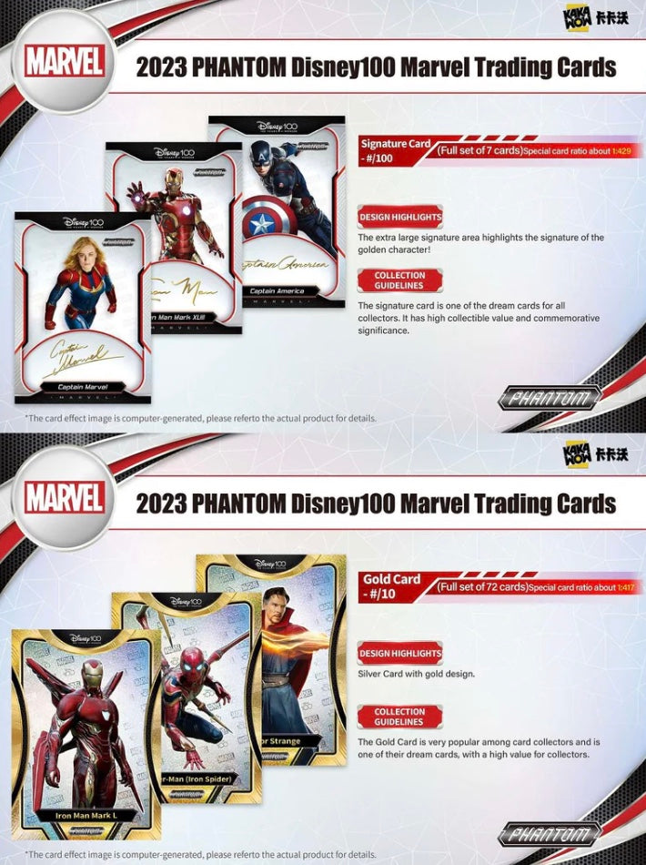 Marvel Phantom Kakawow 2023 Display Card Box Sealed