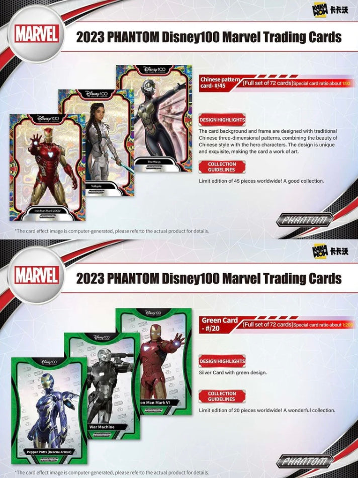 Marvel Phantom Kakawow 2023 Display Card Box Sealed