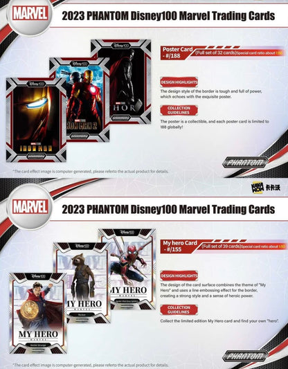 Marvel Phantom Kakawow 2023 Display Card Box Sealed