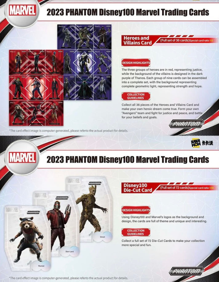 Marvel Phantom Kakawow 2023 Display Card Box Sealed
