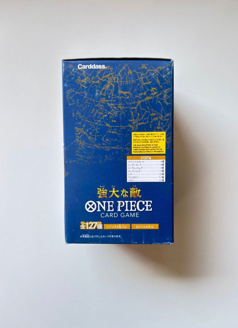 OnePiece Pillars of Strength OP-03 JAP Booster Box Bandai Display Card Box Sealed Japanese